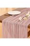 Cheesecloth Table Runner Fall Boho Wedding Shower Party Home Decor - 3