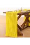 Cheesecloth Table Runner Fall Boho Wedding Birthday Party Home Decor - 5