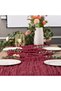 Cheesecloth Table Runner, 10Ft x 35" Rustic Gauze Boho Wedding Table Runner Decoration, Vintage Tabl - 2