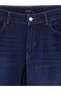 Alita City Xside Blue Denim Straight Wideleg High Wide Leg Women's Jean Pants - 3