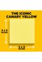 Sticky Notes 654, Canary Yellow, 3x3 in, 2 Pack, 24 Pads - 3