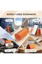 Adjustable Silicone Phone Stand Mat, Multi-Angle Foldable Non-Slip Tablet Holder, Portable Rollable - 7
