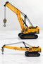 Toy Crane with Sliding Pallets, 33 cm – 360° Rotating Body, Movable Metal Hook, Adjustable Crane Arm, Realistic Construction Vehicle Toy - 5