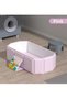 Pink Graphic Folding Bathtub - 2