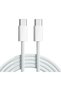 كابل شحن سريع USB C بطول 6.6 قدم، كابل من النوع C إلى النوع C مع شحن PD بقوة 60 واط وسرعة نقل بيانات عالية تصل إلى 480 ميجابت في الثانية