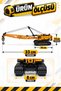 Toy Crane with Sliding Pallets, 33 cm – 360° Rotating Body, Movable Metal Hook, Adjustable Crane Arm, Realistic Construction Vehicle Toy - 4