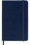 Sapphire Blue Pocket Ruled Notebook Hard - 2