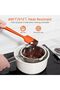 22,7cm Small Silicone Spatula for Cooking Scraping (Orange) - 4