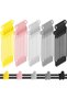 40 Pcs Reusable Silicone Cable Ties & Adjustable Straps, Multipurpose Cord Organizer for Efficient W