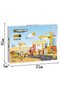 | Magnetic Building Blocks Construction Set | Ages 3+ | 49 Pieces | Spatial Awareness and Logical Thinking - 8