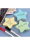 100 Sheets Star Shaped Sticky Notes Assorted Colors for Office & School - 4