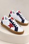 Unisex Rubber Sole, Lace-Up Casual Sneakers for Girls and Boys with Star Details - 2