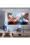 P28B Mini Smart Projector Support 4K,Built-in Android with Apps - 6