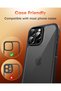 عبوة مزدوجة لحماية عدسة كاميرا iPhone 15 Pro Max/iPhone 15 Pro، زجاج مقوى عالي الجودة. - 8