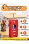 Electric Pencil Sharpener, Rechargeable & Cordless, Fully Automatic Pencil Sharpener for Classroom, - 3