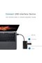 موزع USB 3.0+2.0 بأربعة منافذ، نحيف للغاية وعالي السرعة - 4