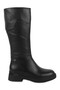 L058.268686 Women's Vintage Genuine Leather Metal-Accented Boots, Long Shaft, and Thick Thermal Sole - 2