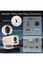 1080P Smart Projector Android 13.0, Auto Keystone,Auto Focus, 4X Brighter, 4K HDR Support, Rotatable - 7
