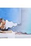 Blue Green Grey Rainbow Curtains Boys for Bedroom 1 Panel - 7