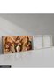 Flowers and Plants in a Ceramic Vase—Single-Piece, Non-Illuminated Canvas - Canvas Painting - 5