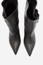 LOXLEY Brown Leather Buckled Women's Heeled Boots - 3