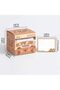 Capybara Sticky Notes Roll with Pull Out Dispenser Boxes, 256 Sheets Pull Out Full Adhesive Memo Pad - 8