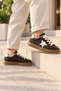Unisex Rubber Sole, Lace-Up Casual Sneakers for Girls and Boys with Star Details - 2