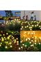 2 Pack Solar Swaying Lights Wind Motion Garden Stakes - 2