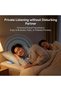 Bluetooth Pillow Speaker for Sleeping, 12mm Ultra Thin Under - 6