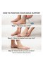 Prim Aqtivo Skin Elastic Ankle Support with Silicone Malleolar Pads, Seamless Lightweight Compression Ankle Brace, Soft Instep Design, Bilateral Fit for Left or Right Ankle, Sizes S, M, L and XL - 4