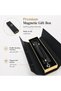 Black Agate Tasbih, Magnetic Gift Box (Black 33) - 5