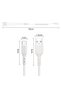 كابل شحن USB A إلى USB C قابل للسحب 3 في 1، سلك شحن سريع 5 أمبير مع مقسم Y، متوافق - 7