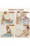 Portable Baby Changing Table with Wheels, 3-Level Adjustable Heights Folding Diaper Changing Station - 7