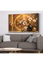 Ceramic Vase with an Elegant Flower on a Branch, Single-Piece, Unlit Canvas - Canvas Painting - 4