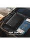Passport Wallet for Travel RFID Blocking Premium Leather, Top Grain - 4