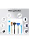5PCS Computer Keyboard Laptop Cleaning Brush Kit for Electronic Devices Such As Computer Motherboard - 7