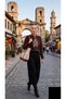Women's Scarf-Detail Oversized Sweater - 6
