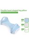 Knee Pillow for Side Sleepers - Memory Foam Leg Pillow for Sleeping, Sleep Roll Support for Sciatica - 4