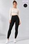 Women's Brushed Inside High-Waisted Shaping / Sculpting Winter Stretch Leggings - 3