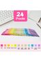 Sticky Notes, 1008 Sheets Bright Color Self-Stick Note Pads, 80gsm Paper Strong Adhesive Post Notes - 2