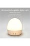 Rechargeable LED Night Light, Dimmable Bedside Table Lamp with Remote & Touch Control,3 Colors Eye-C - 6