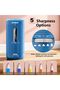 Electric Pencil Sharpener, Fully Automatic Pencil Sharpener, Auto in & Out, Rechargeable Hands-Free - 5