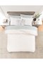Alito White Ether |   100% Cotton Double 8 Piece Comforter Set