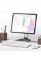 MagneticTablet Stand/Aluminum Body,360°Rotation,Switchable,Height Adjustable,Foldable Tablet Stand S - 7