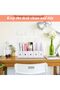5 Pcs Magazine Files Holder, Cardboard File Rack with Labels, Foldable A4 Folder Holder, Multicolor - 5