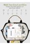 Diaper Bag Backpack,Waterproof Diaper Changing Totes,Multi-Function Travel Portable Bassinet Backpac - 5