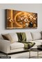 Ceramic Vase with an Elegant Flower on a Branch, Single-Piece, Unlit Canvas - Canvas Painting