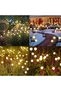 2 Pack Solar Swaying Lights Wind Motion Garden Stakes - 3