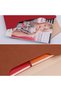 PU Leather A4 File Folder Document Holder Waterproof Portfolio Envelope Folder Case with Invisible M - 8