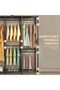 Heavy Duty Garment Rack with Adjustable Shelves(Style K-Black) - 5